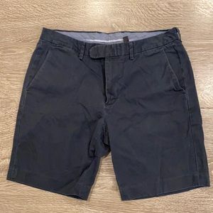 J. Crew Bowery Slim Short 32 waist 9 inseam navy